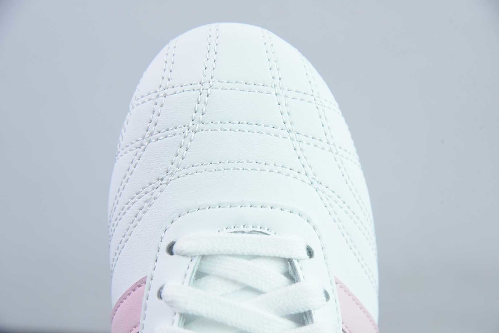 阿迪达斯 Adidas Originals Taekwondo 阿迪包裏性运动舒适 低帮 白粉训练鞋 JS0306 纯原版本 货号：JS0306 实拍细节图