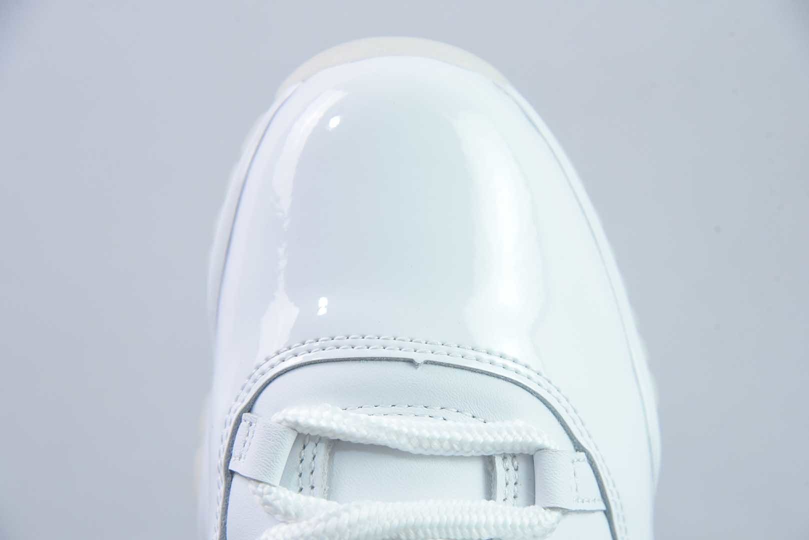 乔丹 Air Jordan Comme des Garçons x 11 CDG SO AJ11乔11 CDG联名 男子 白色文化篮球鞋 IV7639-100 纯原版本 货号:IV7639-100 实拍细节图