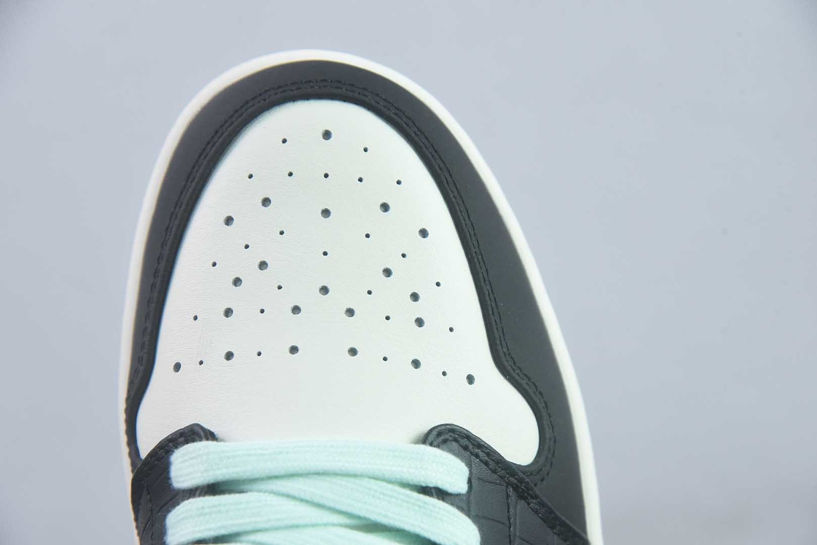 乔丹 Air Jordan 1 Low "Method of Make" AJ1 乔1低帮文化休闲 帆 :36/46 白 纯原版本 货号:IX5001-101 实拍细节图