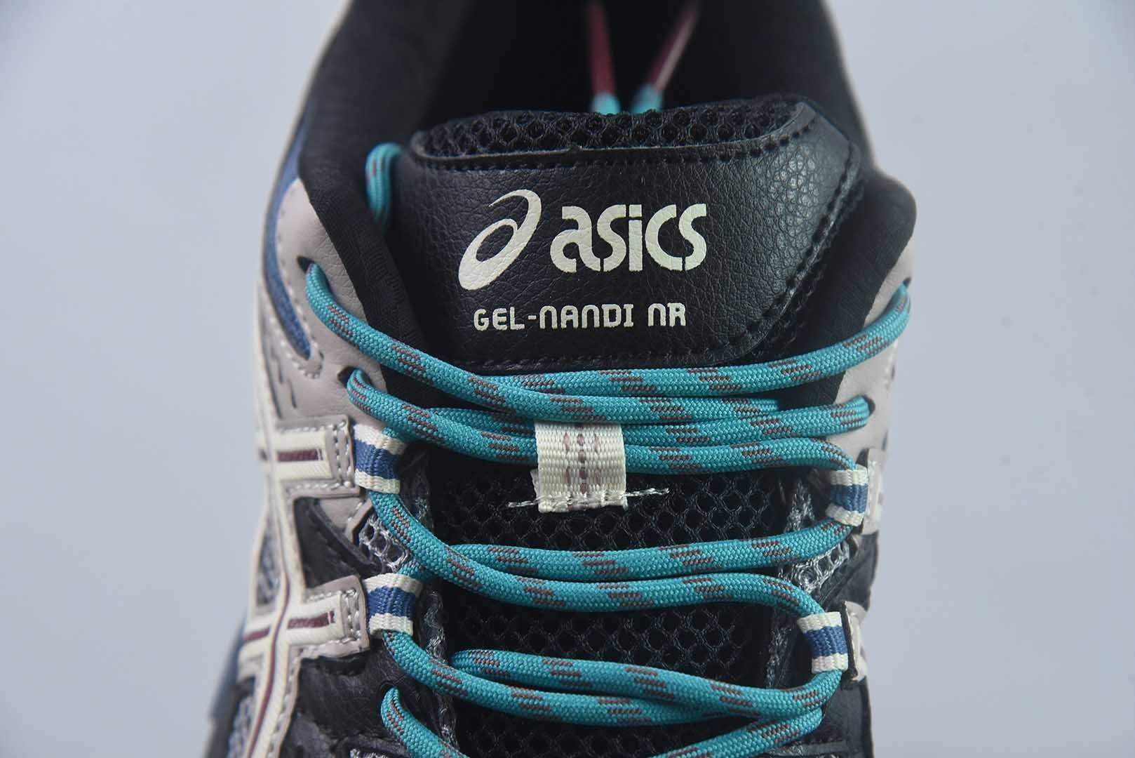 亚瑟士 ASICS Gel-NANDI NR 运动休闲透气专业 蓝色跑鞋 纯原版本 货号:1203B037-020 实拍细节图