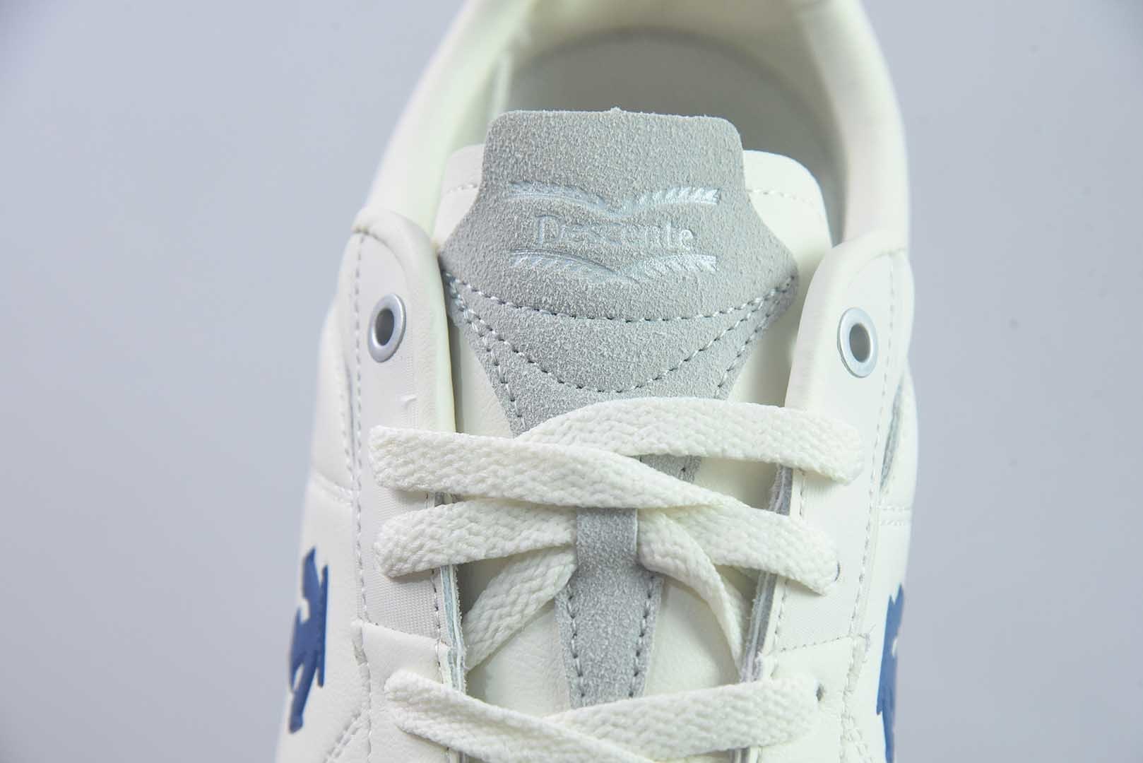 迪桑特 DESCENTE CHRON KINETIC-RUN 复古拼接 时尚潮流 白蓝休闲运动鞋 纯原版本 货号:SR123LSN17 实拍细节图