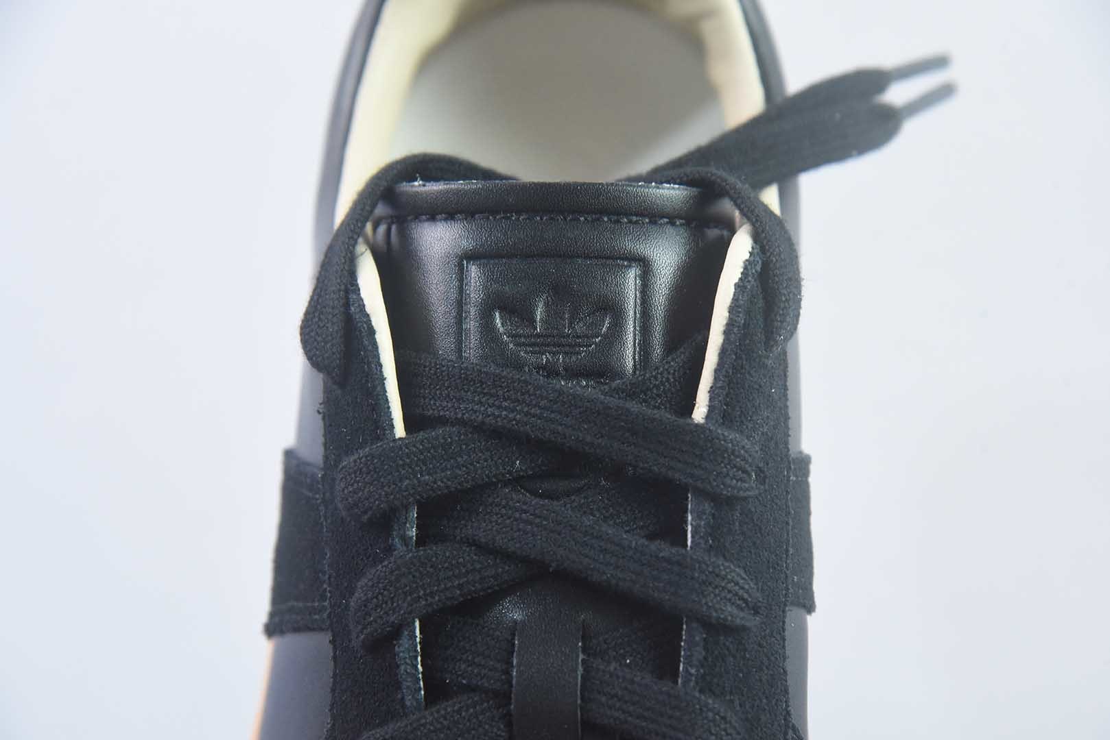 阿迪达斯 Adidas Originals Samba OG 复古经典轻便 黑色板鞋 纯原版本 货号：KK2802 实拍细节图