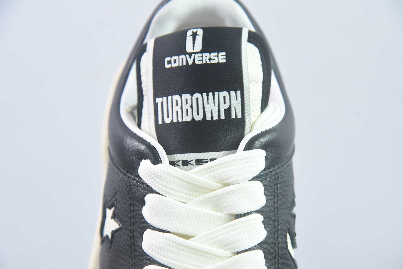 匡威 Converse Rick Owens x 联名系列 蓝色 纯原版本 货号:XPS38843649 实拍细节图