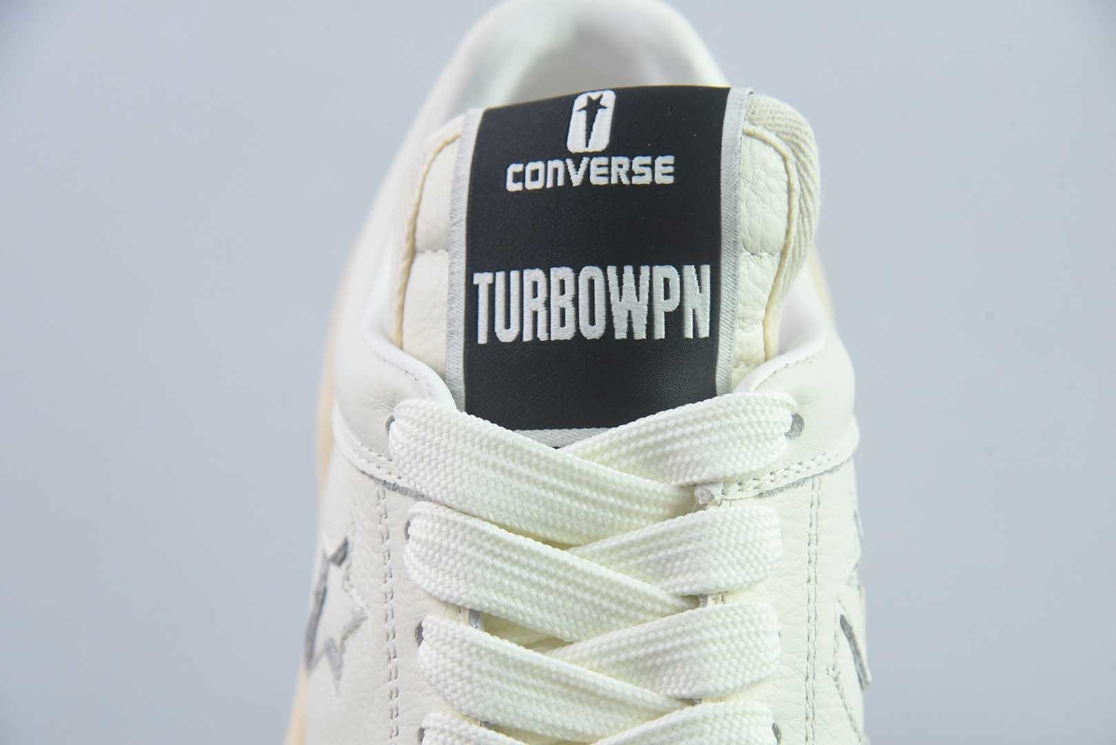 匡威 Converse Rick Owens x 联名系列 黄色 纯原版本 货号：XPS38843649 实拍细节图