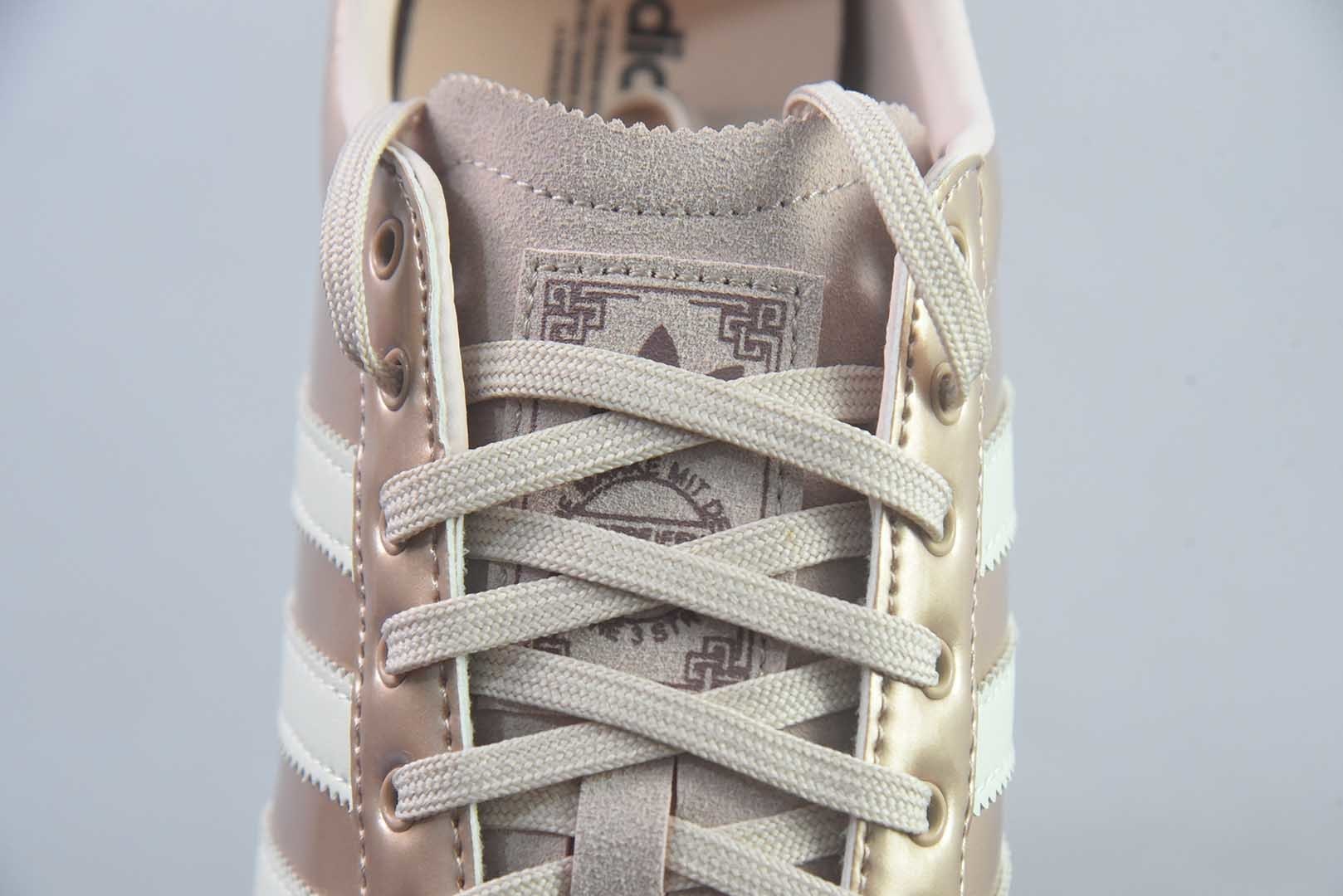 阿迪达斯 Adidas Originals ANFU W 休闲复古 红色 纯原版本 货号:KJ5438 实拍细节图