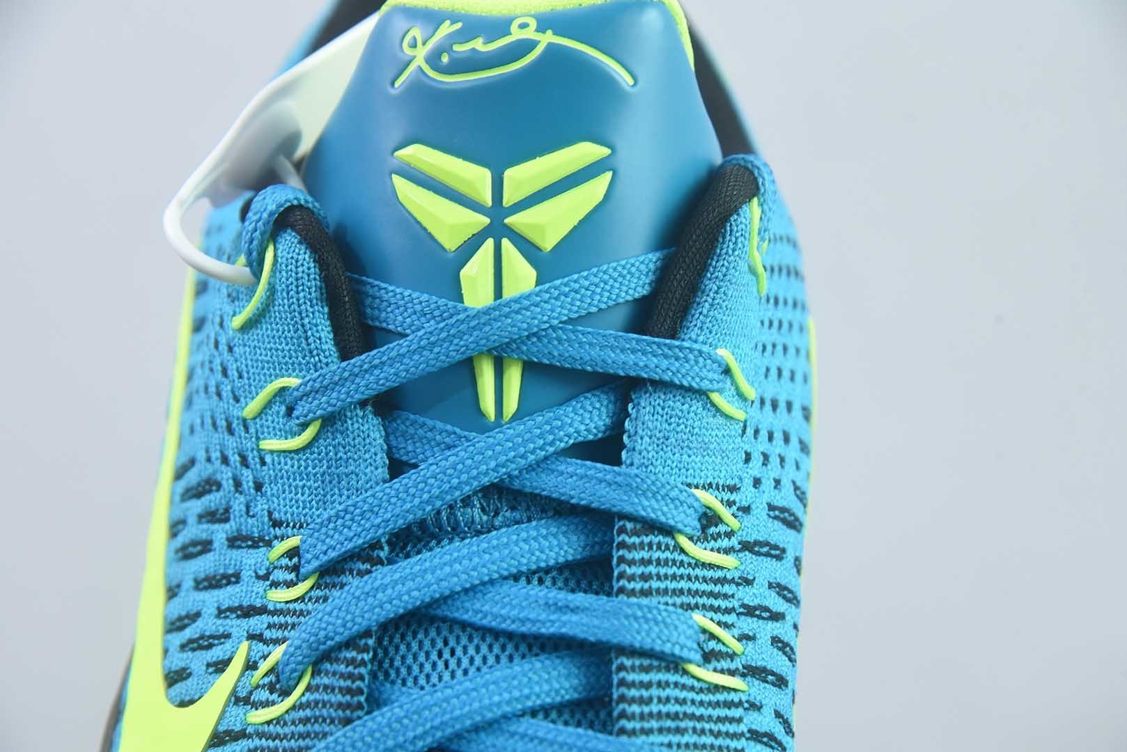 耐克 Nike Kobe IX Elite Low Retro 科比9科9 蓝色实战篮球鞋 IO3673-400 灭世 出品 国内一线头部 高端零售 外贸专供品质 原鞋原数据纸板开发 独立私模 纯原版本 货号：ACZ90994356 实拍细节图
