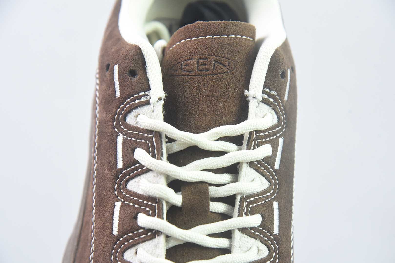 科恩 KEEN Jasper 1代 山系 皮革 红色徒步鞋 舒适抓地 低帮 户外功能鞋 男女鞋 纯原版本 货号:1032947 实拍细节图