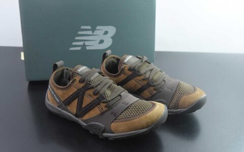 新百伦 New Balance MT10 District Vision 薄底赤足 卡其低帮跑步鞋 纯原版本 货号：MT10ODN