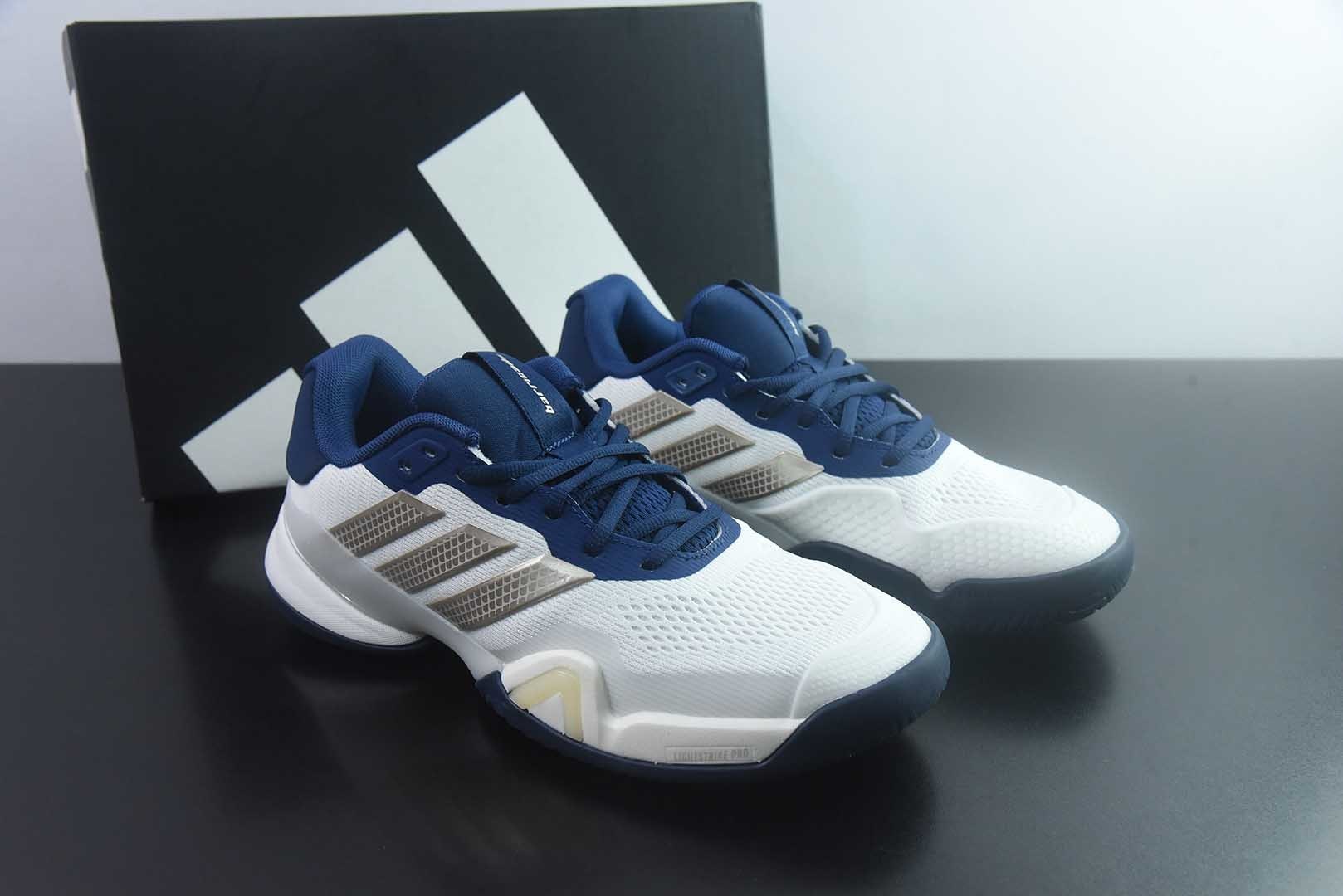 阿迪达斯 Adidas Barricade 14 W 阿迪透气缓震复古 蓝色跑步鞋 JR1743 纯原版本 货号:MAJA35610737 主图