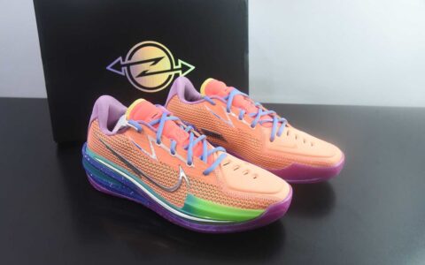 耐克 Nike Air Zoom G.T.Cut EP GT实战系列 粉白篮球鞋 纯原版本 货号：CZ0176-800 主图
