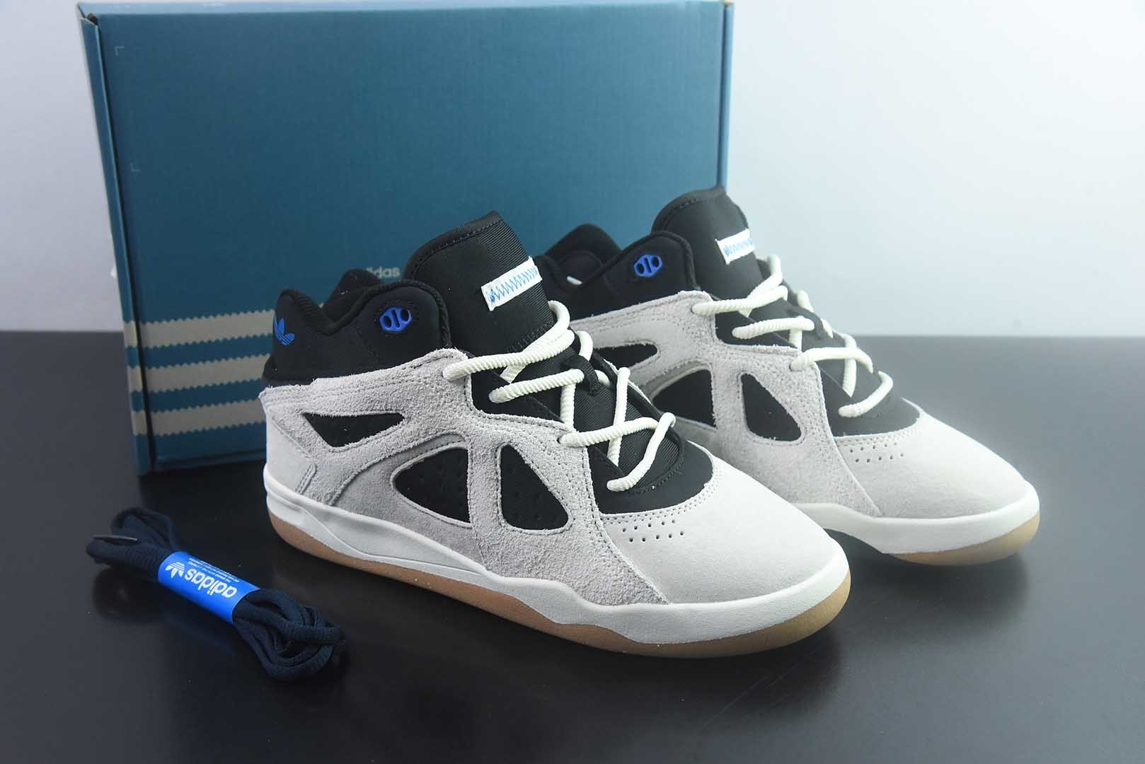 阿迪达斯 Adidas x Bad Bunny Badbo 1.0 经典百搭 黑色篮球鞋 JS3886 纯原版本 货号:FAJI84785933 主图
