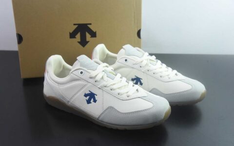 迪桑特 DESCENTE CHRON KINETIC-RUN 复古拼接 时尚潮流 红色休闲运动鞋 纯原版本 货号：SR123LSN17 主图