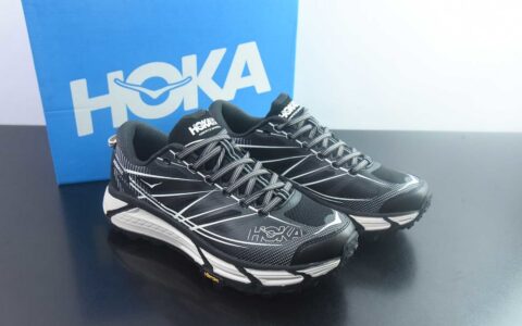 霍伽 HOKA ONE ONE Mafate Speed 2 黑白 纯原版本 货号：1126851-CCKL
