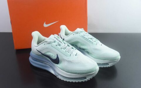耐克 Nike Air Zoom Pegasus Premium 网面全掌气垫缓震 绿白跑鞋 纯原版本 货号：HQ2593-301