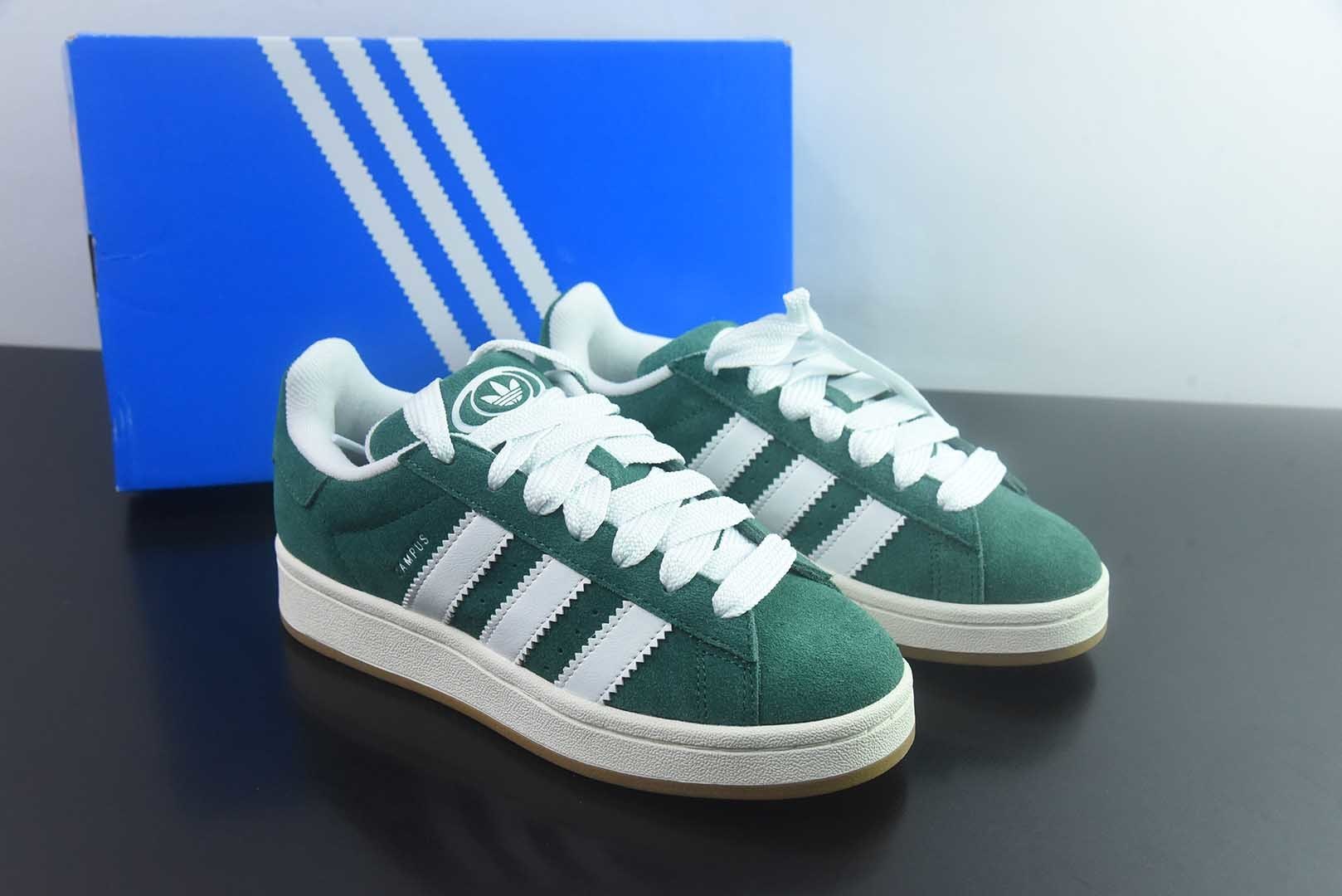阿迪达斯 Adidas Originals Campus 00s 面包鞋 绿色 纯原版本 货号:HO3472 主图