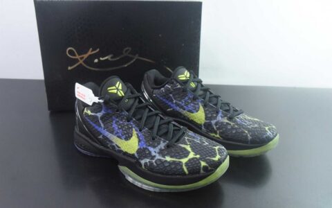 耐克 Nike KOBE 6 科比 6 代 男子 圣诞配色实战篮球鞋 纯原版本 货号：IO6261-001