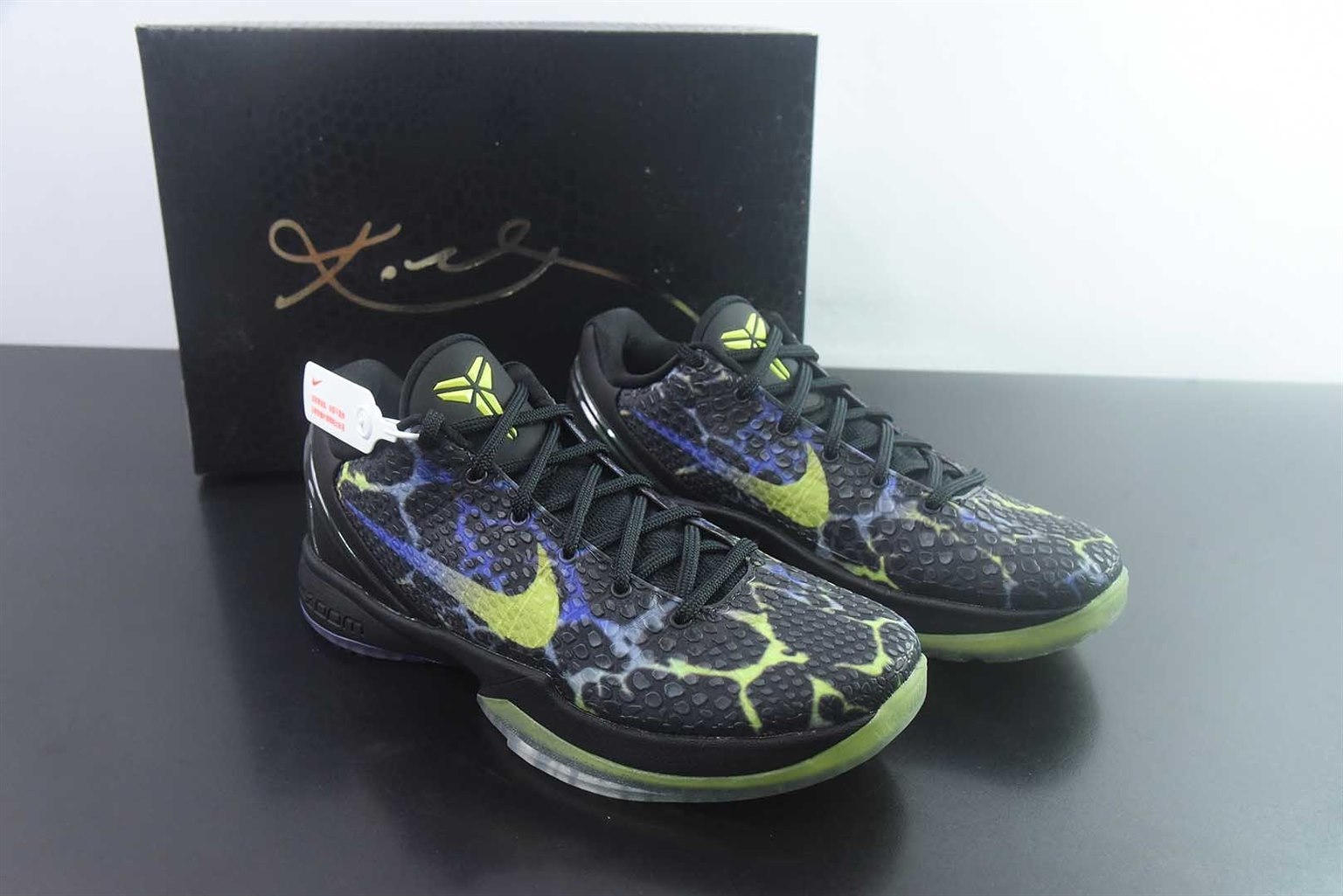 耐克 Nike KOBE 6 科比 6 代 男子 蓝实战篮球鞋 纯原版本 货号:IO6261-001 主图