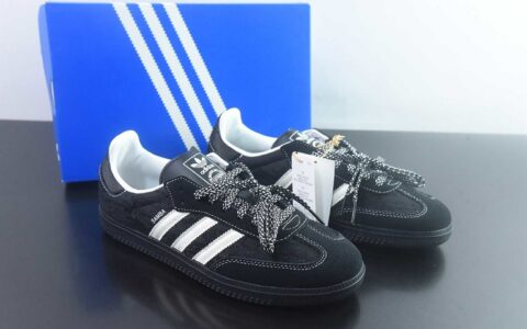 AD Original Samba OG 复古经典轻便 黑色板鞋 纯原版本 货号：KH7842
