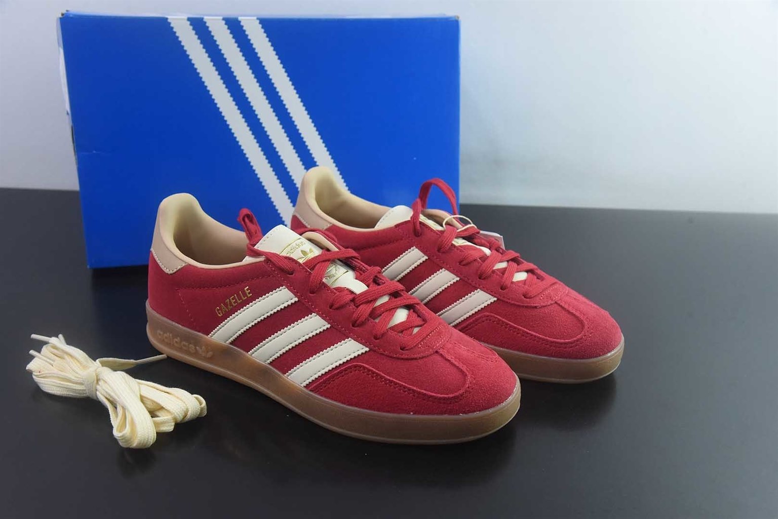 AD Original Samba OG 复古经典轻便 红色板鞋 纯原版本 货号:KI2251 主图