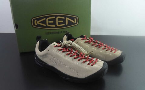 科恩 KEEN 总裁 Jasper 牛皮 舒适百搭 户外功能鞋 男女款 黑色 纯原版本 货号：XHDS29377431