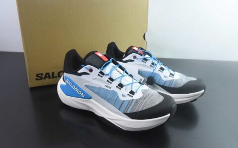 萨洛蒙 SALOMON GENESIS 时尚休闲运动男子越野 紫色跑鞋 官方 纯原版本 货号：477634