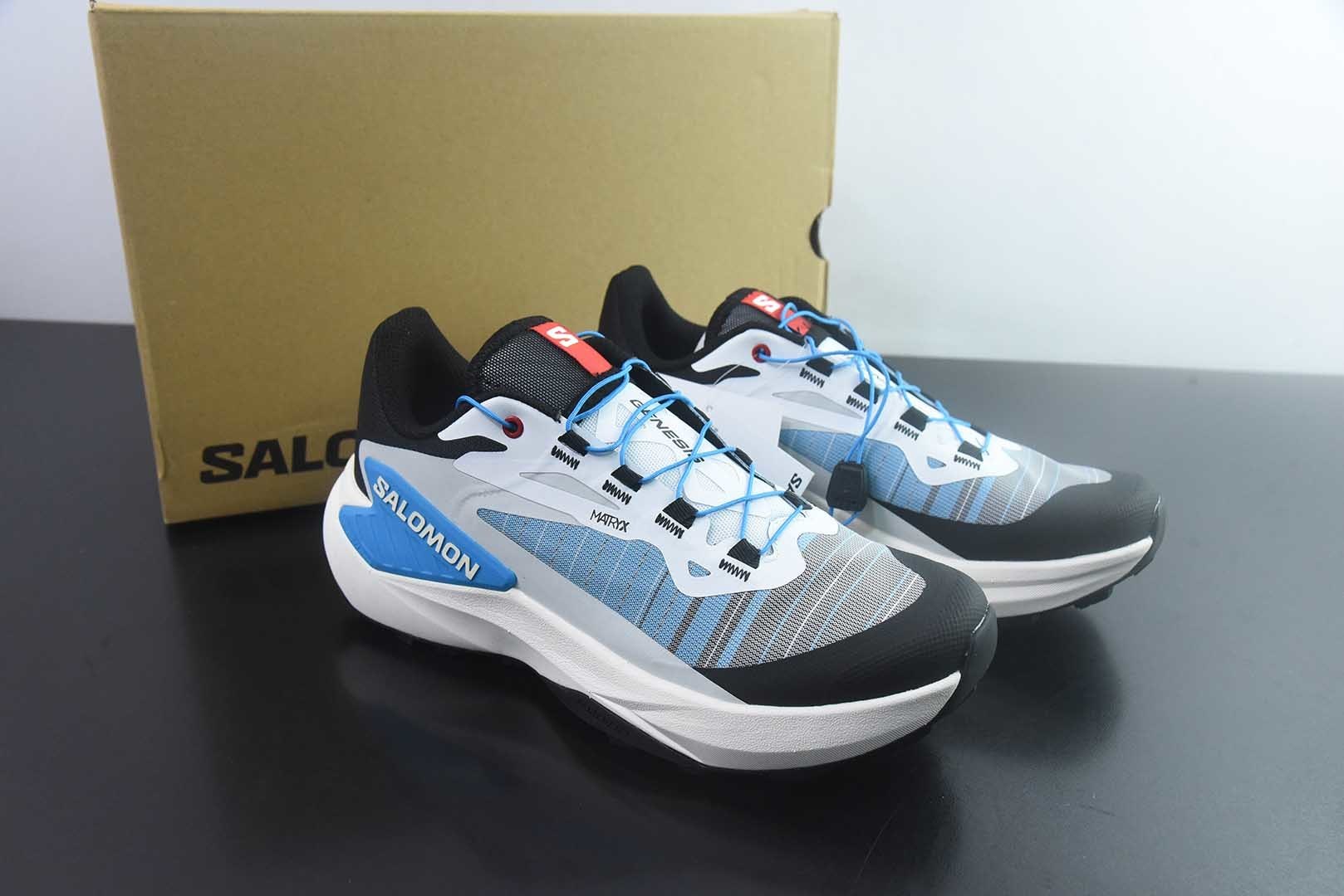 萨洛蒙 SALOMON GENESIS 时尚休闲运动男子越野 紫色跑鞋 官方 纯原版本 货号：477634 主图
