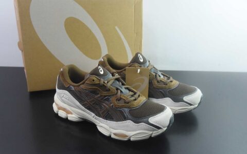 亚瑟士 ASICS GEL-NYC系列 灰白运动休闲跑鞋 纯原版本 货号：1203A383-201
