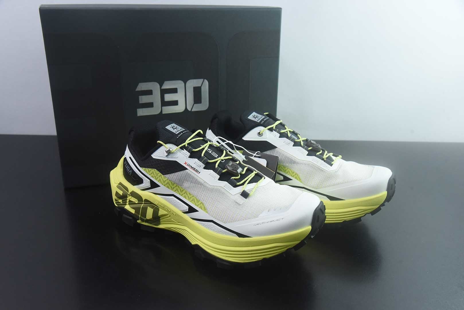 凯乐石 KAILAS FUGA EX330 2代 超长距离进阶跑山 户外徒步休闲运动骑行 缓震回弹 轻便透气 低帮 越野 黄色跑鞋 纯原版本 货号:HHDE99219130 主图