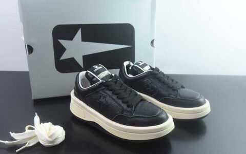匡威 Converse Rick Owens x 联名系列 黑色 纯原版本 货号：XPS38843649 主图