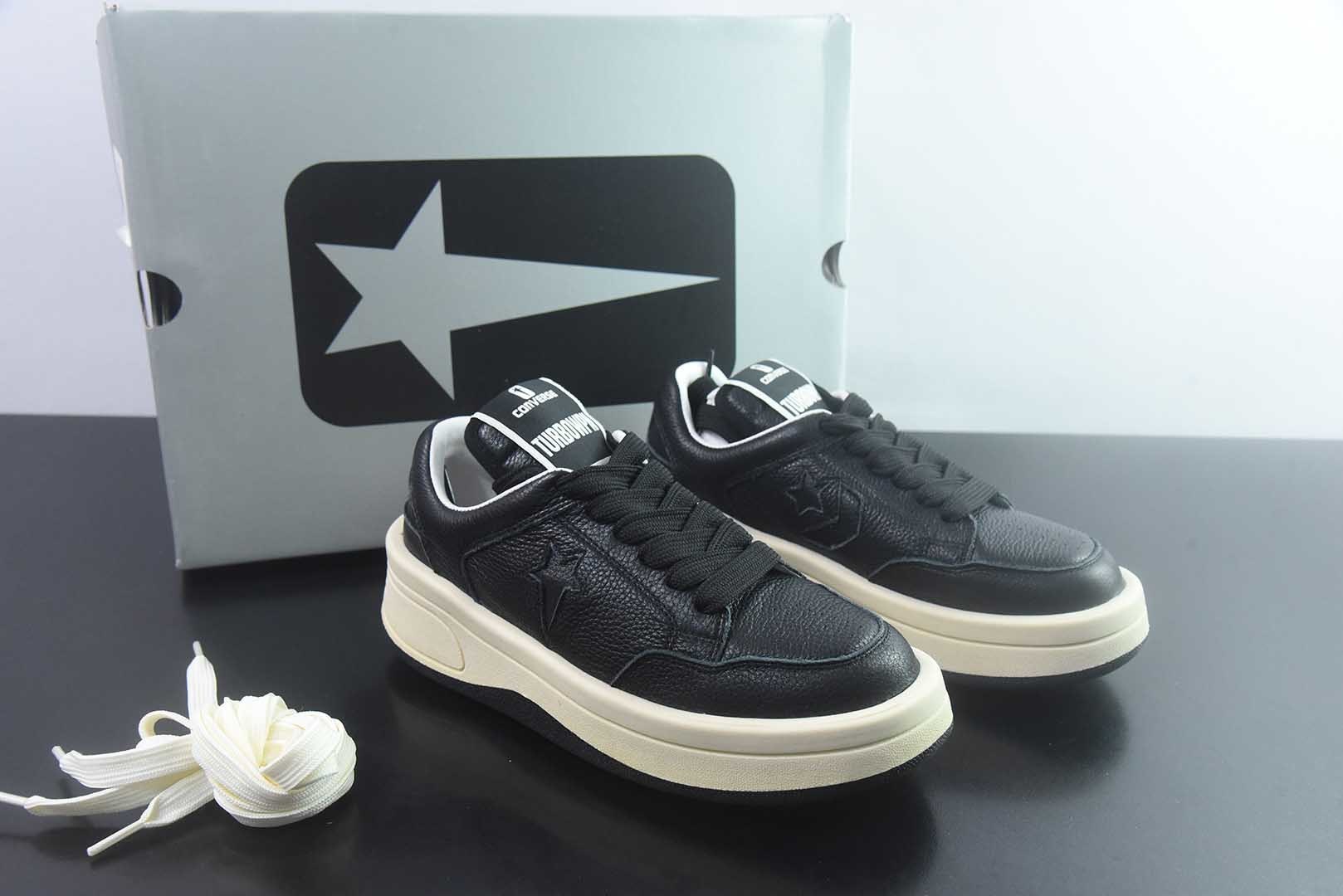 匡威 Converse Rick Owens x 联名系列 黑色 纯原版本 货号:XPS38843649 主图
