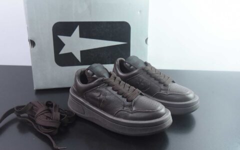 匡威 Converse Rick Owens x 联名系列 黑色 纯原版本 货号：XPS38843649 主图