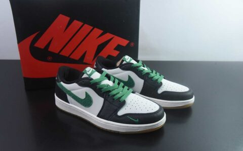 乔丹 Air Jordan 1 Low AJ1 乔1 低帮复古 绿色文化篮球鞋 IR2283-030 纯原版本 货号：RAJD13654932