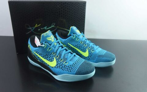 耐克 Nike Kobe IX Elite Low Retro 科比9科9 蓝色实战篮球鞋 IO3673-400 灭世 出品 国内一线头部 高端零售 外贸专供品质 原鞋原数据纸板开发 独立私模 纯原版本 货号：ACZ90994356 主图