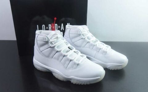 乔丹 Air Jordan Comme des Garçons x 11 CDG SO AJ11乔11 CDG联名 男子 白色文化篮球鞋 IV7639-100 纯原版本 货号：IV7639-100 主图