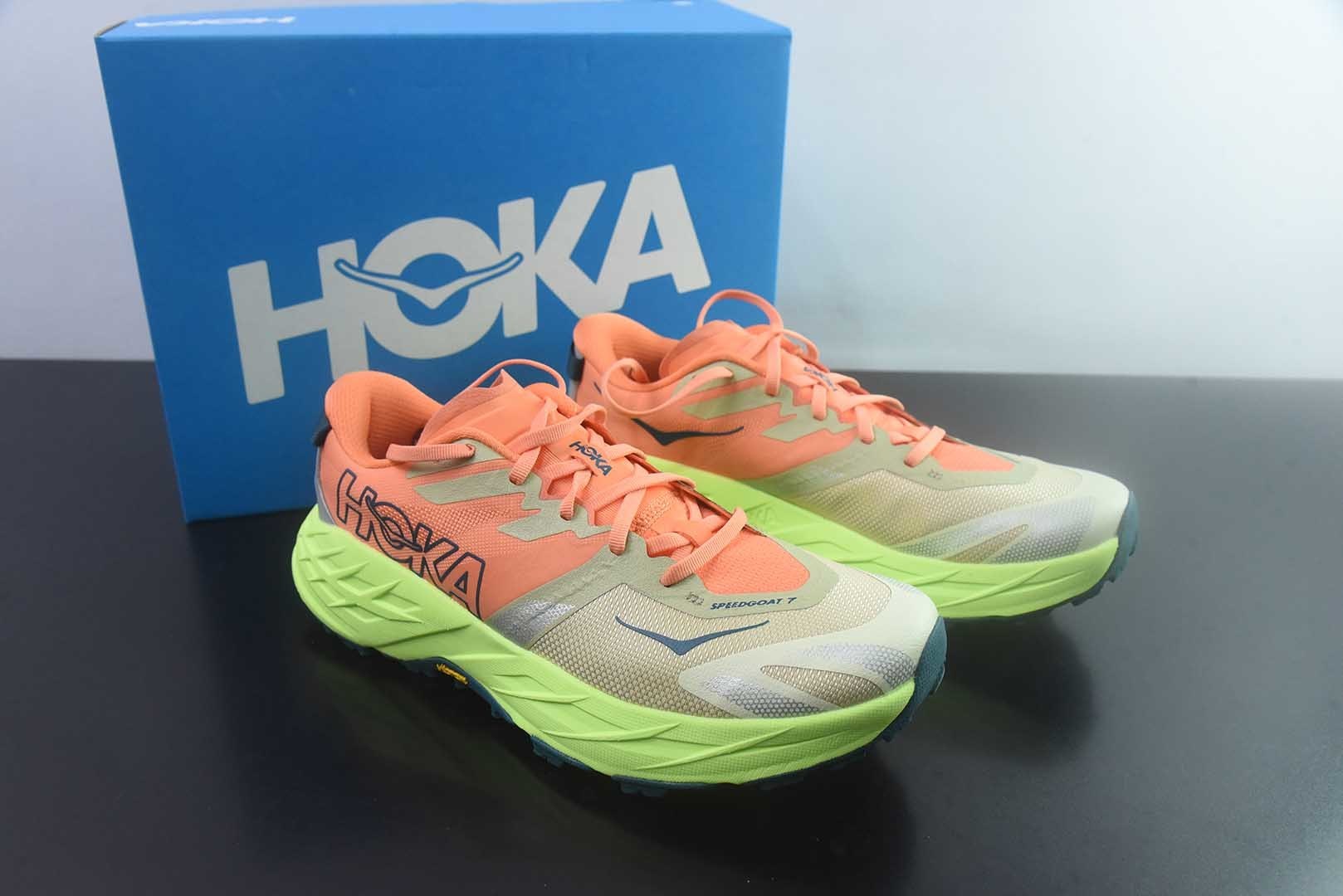霍伽 HOKA ONE ONE Speed Goat 7 1171928/PYZ 黄色跑步鞋 纯原版本 货号:GLF26450839 主图