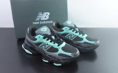 新百伦 New Balance NB9060 联名款 复古休闲运动 黑色慢跑鞋 纯原版本 货号：U9060873 主图