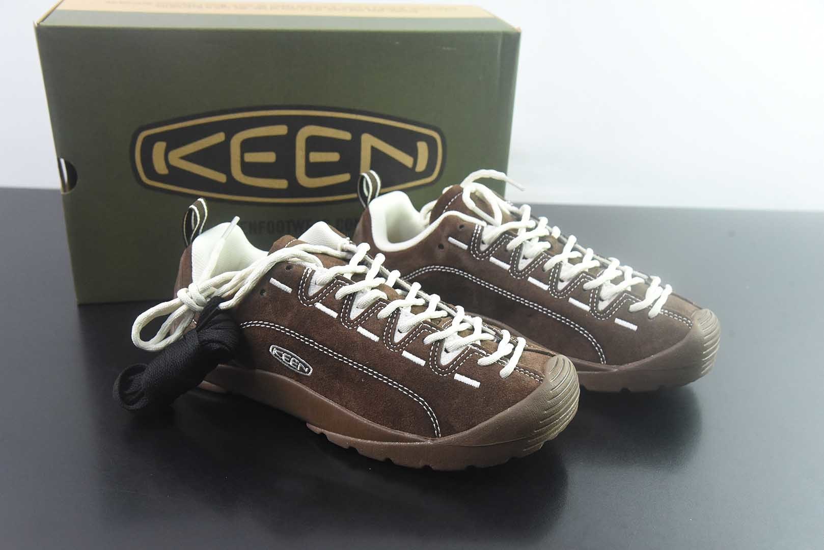科恩 KEEN Jasper 1代 山系 皮革 红色徒步鞋 舒适抓地 低帮 户外功能鞋 男女鞋 纯原版本 货号:1032947 主图