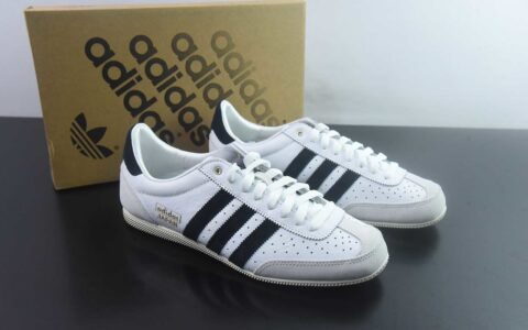 阿迪达斯 Adidas originals JAPAN 牛剖层革头层牛皮 W 舒适百搭薄底 低帮 生活 紫色休闲鞋 男女款 纯原版本 货号：IH5489 主图