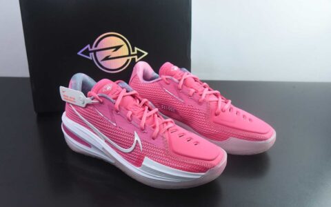 耐克 Nike Air Zoom G.T.Cut EP GT实战系列 粉白篮球鞋 纯原版本 货号：CZ0176-600