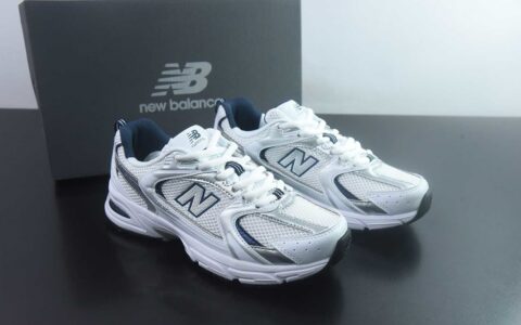 新百伦 New Balance NB 530 白灰绿低帮休闲跑步鞋 纯原版本 货号：MR530SG