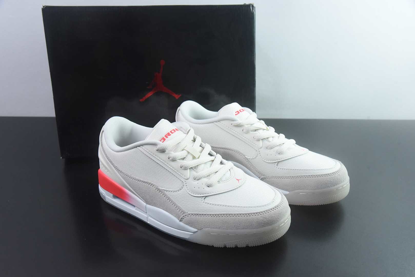 乔丹 Air Jordan N版 小aj3 Ultra Low 黑白低帮篮球鞋 系列 纯原版本 货号:II3794-001 主图
