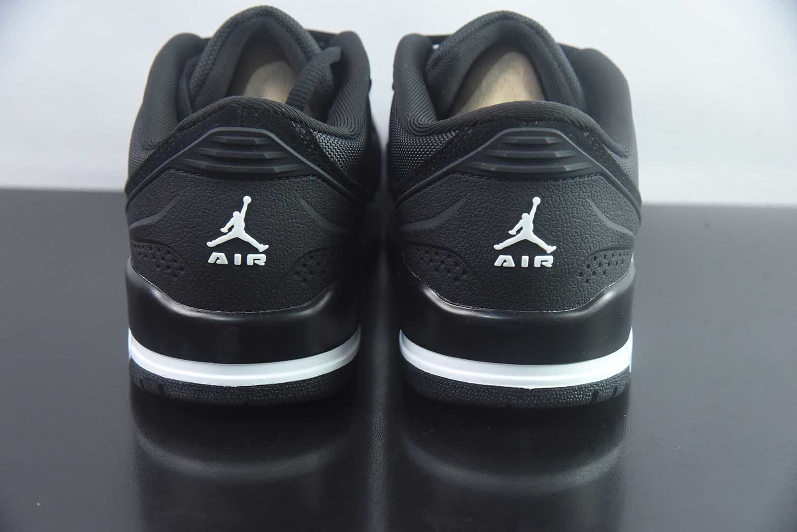 乔丹 Air Jordan N版 小aj3 Ultra Low 黑白低帮篮球鞋 系列 纯原版本 货号:II3794-002 实拍细节图
