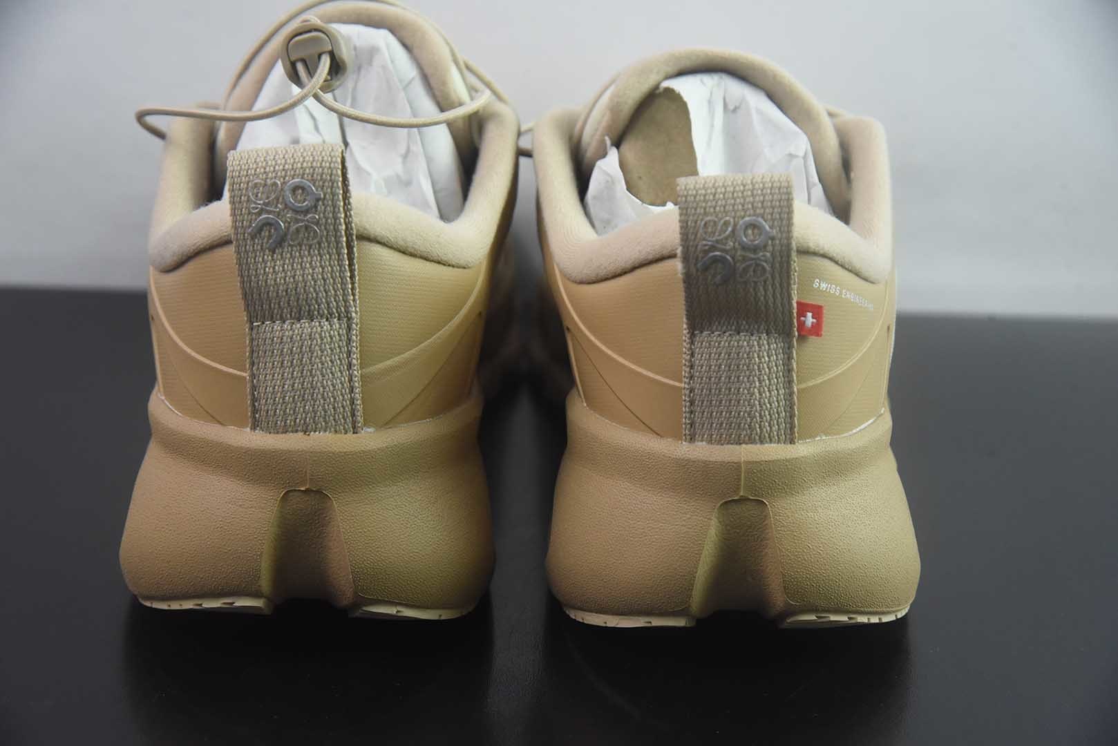 昂跑 ON LOEWE罗意威 x 联名款 Cloudsolo系列 卡其 纯原版本 货号：3MF30660553 实拍细节图