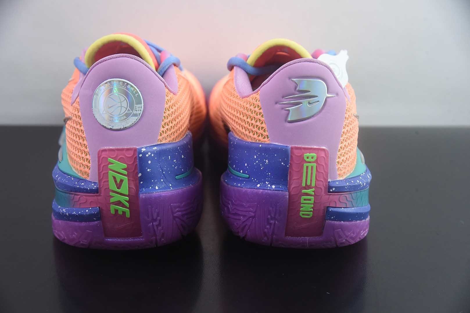 耐克 Nike Air Zoom G.T.Cut EP GT实战系列 粉白篮球鞋 纯原版本 货号:CZ0176-800 实拍细节图