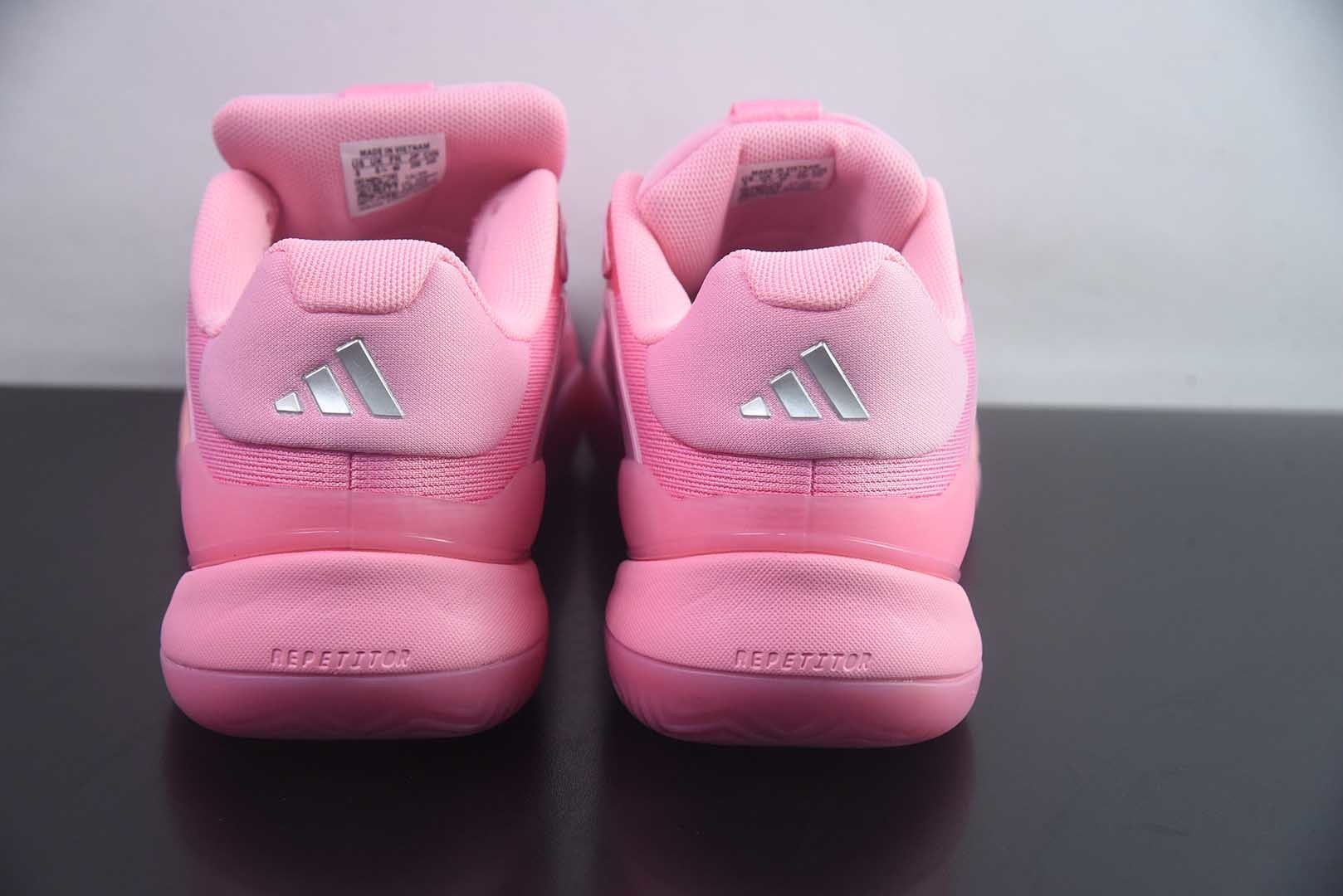 阿迪达斯 Adidas Barricade 14 W 阿迪透气缓震复古 粉白跑步鞋 KI3449 纯原版本 货号:KI3449 实拍细节图