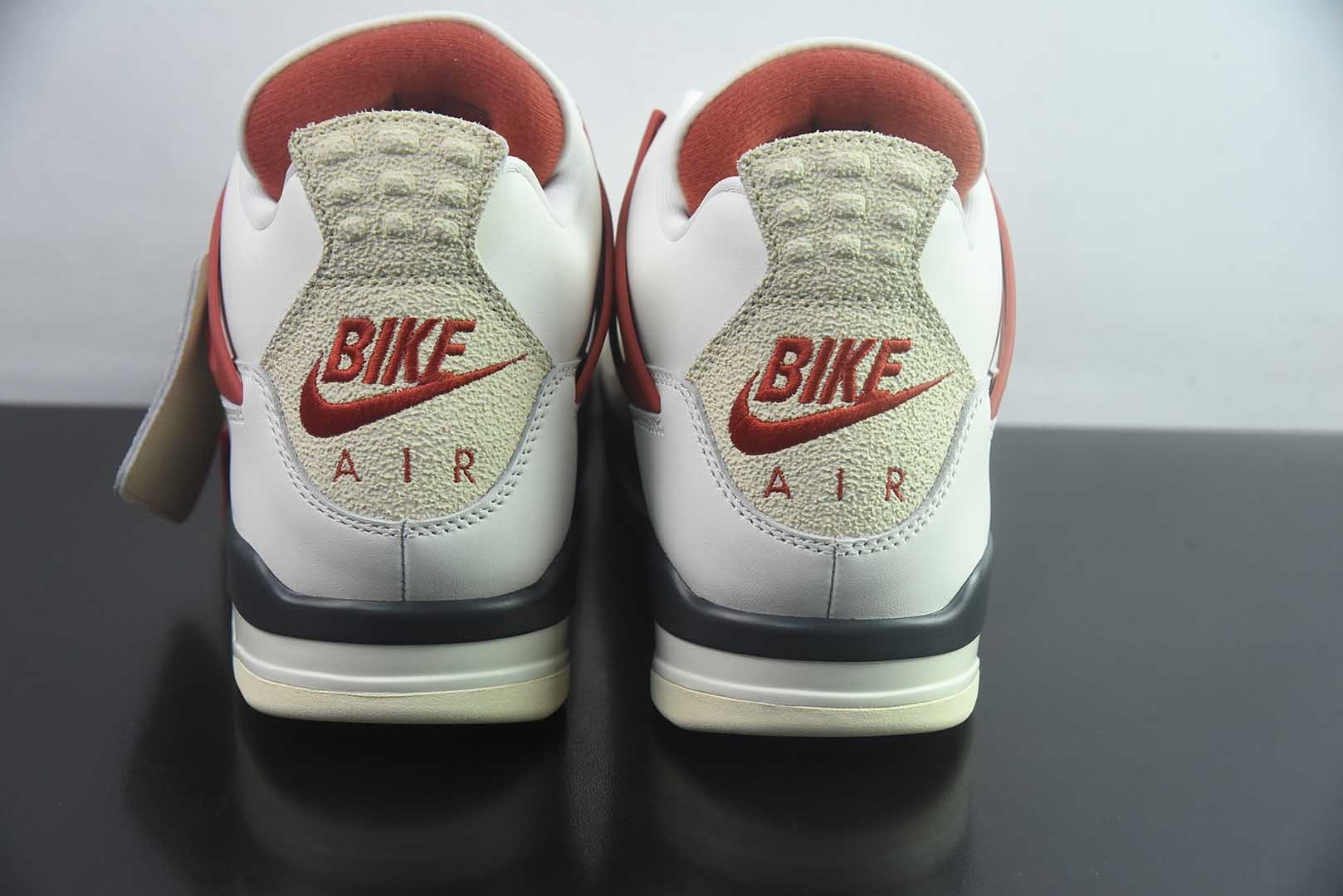 乔丹 Air Jordan 4 Retro 时尚百搭 中帮 复古 白篮球鞋 砖 纯原版本 货号:IQ8055-100 实拍细节图