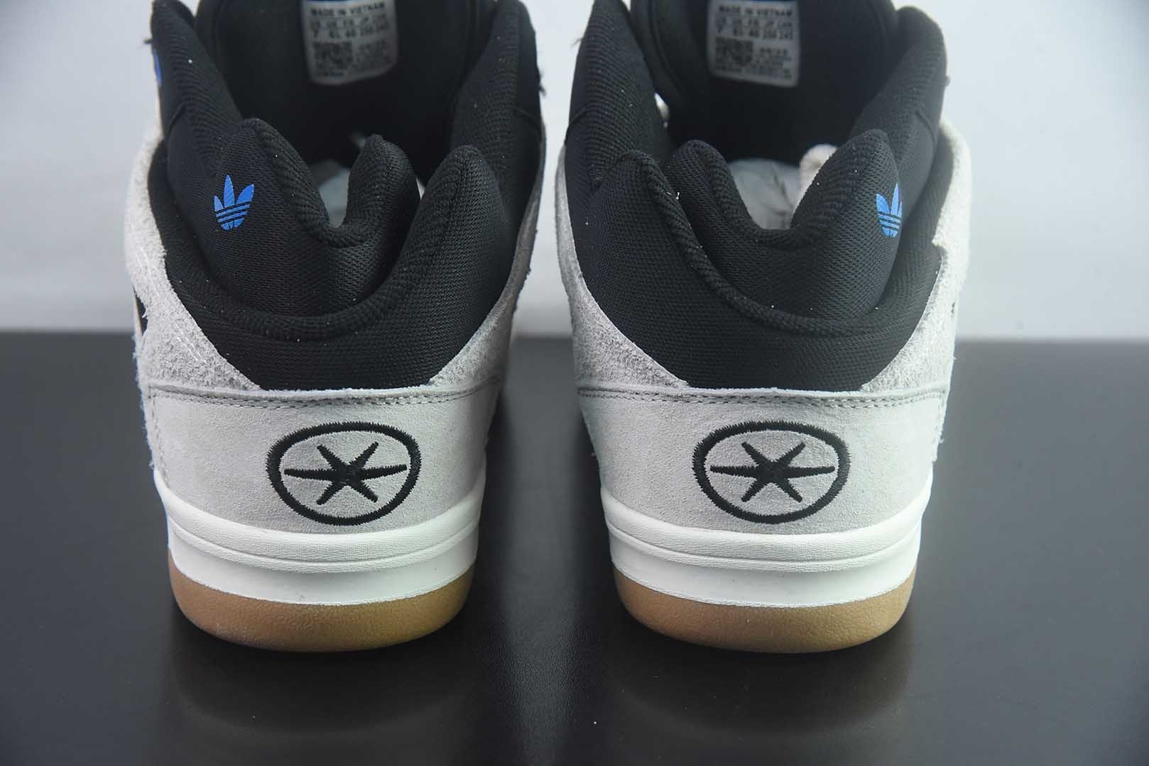 阿迪达斯 Adidas x Bad Bunny Badbo 1.0 经典百搭 黑色篮球鞋 JS3886 纯原版本 货号:FAJI84785933 实拍细节图