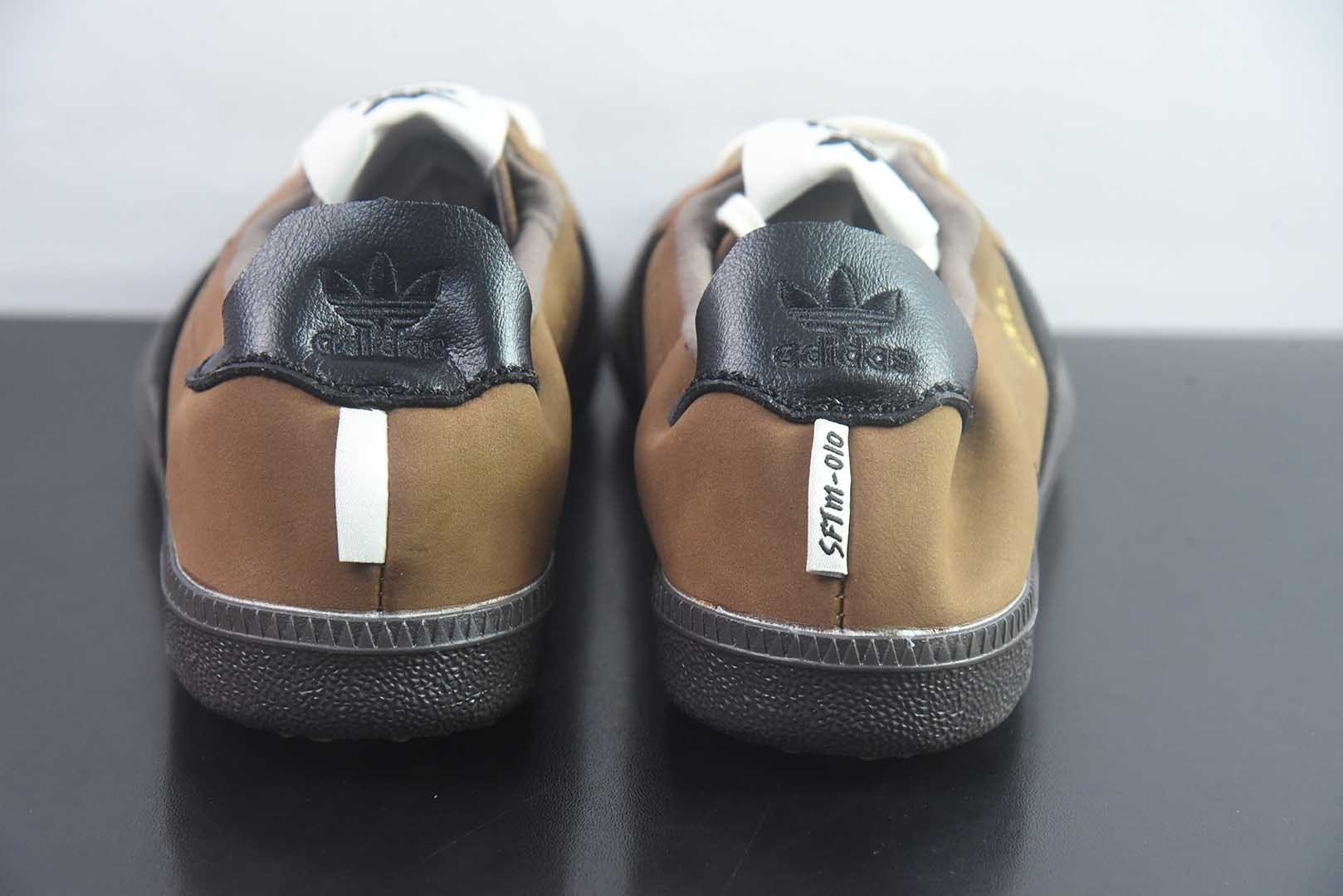 阿迪达斯 Adidas originals x Song For The Mute Samba 阿迪休闲 棕黑德训鞋 纯原版本 货号：HP8256 实拍细节图