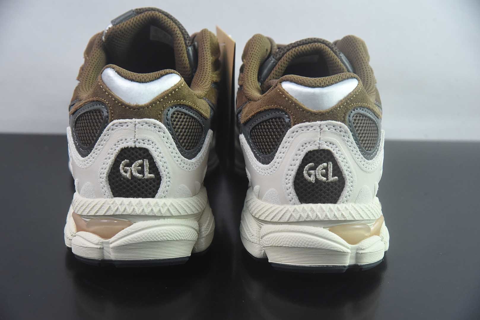 亚瑟士 ASICS 【总裁版本】顶级 GEL-NYC系列 运动休闲透气专业 灰白跑鞋 纯原版本 货号:1203A383-201 实拍细节图