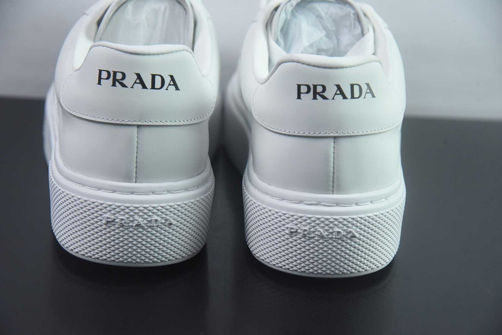新货🚀#意大利高奢品牌·PRADA普拉达运动 白板鞋 百搭休闲小 鞋系列 纯原版本 货号:KYH67230757 实拍细节图